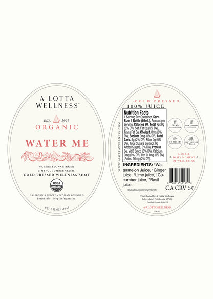 Water Me | 12 Shots